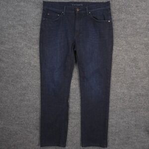 Mott & Bow Slim Crosby Jeans Mens 35X30* Blue Comfort Stretch Dark Wash Denim